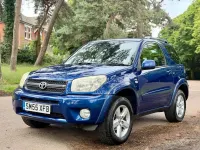 Used Toyota RAV4 147 HP (108 kW) 2005 Blue SUV
