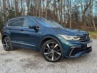 Used VW Tiguan R-line 200 HP (147 kW) 2021 Blue SUV