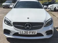 Used Mercedes C200 AMG Line Premium 184 HP (135 kW) 2020 White Coupe