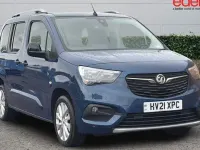 Used Vauxhall Combo Elite 131 HP (96 kW) 2021 Blue MPV