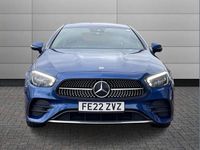 Used Mercedes E300 AMG Line Premium 254 HP (186 kW) 2022 Blue Coupe