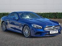 Used Mercedes SL400 AMG line 2017 Blue Cabriolet