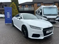 Begagnad Audi TT S-Line 184 HK (135 kW) 2016 Vit Sportkupé