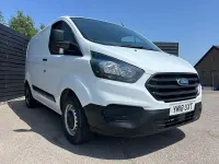 Used Ford Transit Custom 105 HP (77 kW) 2018 White Van
