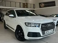 Used Audi Q7 S-Line 218 HP (160 kW) 2017 White SUV