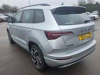 Used Skoda Karoq SportLine 150 HP (110 kW) 2025 Silver SUV
