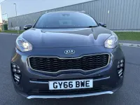 Used Kia Sportage GT-Line 177 HP (130 kW) 2016 Silver SUV