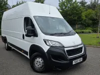 Used Peugeot Boxer 140 HP (102 kW) 2019 White Van