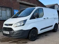 Używany Ford Transit Custom 105 KM (77 kW) 2017 Biały Van