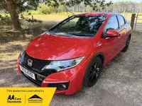 Used Honda Civic Sport 142 HP (104 kW) 2016 Red Hatchback