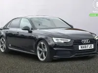 Used Audi A4 Black Edition 150 HP (110 kW) 2018 Black Sedan