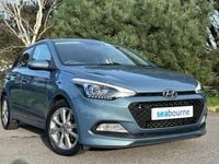Used Hyundai i20 Premium 100 HP (73 kW) 2015 Blue Hatchback