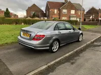 Used Mercedes C220 2009 Silver Sedan