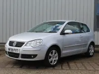 Used VW Polo Match 60 HP (44 kW) 2009 Silver Hatchback