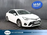 Used Toyota Avensis Business Edition 112 HP (82 kW) 2017 White Sedan