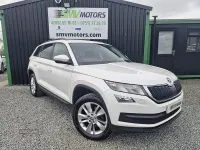 Used Skoda Kodiaq SE Technology 150 HP (110 kW) 2019 White SUV