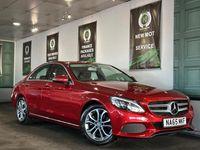 Used Mercedes C200 184 HP (135 kW) 2015 Red Sedan