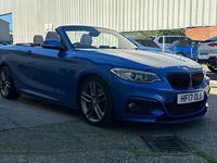 Used BMW 230 M Sport 249 HP (183 kW) 2017 Blue Cabriolet
