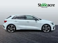 Used Audi A3 Black Edition 150 HP (110 kW) 2023 White Sedan