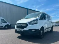 Used Ford Transit Custom 130 HP (95 kW) 2021 White Van