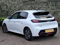 Used Peugeot 208 Allure Premium 100 HP (73 kW) 2021 White Hatchback