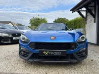 Used Abarth 124 Spider 170 HP (125 kW) 2018 Blue Cabriolet