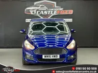 Used Ford S-MAX Titanium 150 HP (110 kW) 2016 Blue MPV