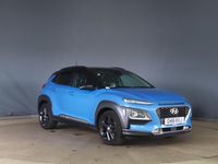 Used Hyundai Kona Premium 177 HP (130 kW) 2018 Blue SUV