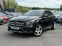 Used Mercedes GLA200 AMG line 136 HP (100 kW) 2018 Black SUV