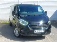 Used Ford Transit Custom Limited 170 HP (125 kW) 2023 Black Van