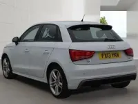 Used Audi A1 Sportback S-Line 2013 White Hatchback