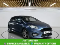 Begagnad Ford Fiesta ST-Line 95 HK (69 kW) 2021 Blå Halvkombi