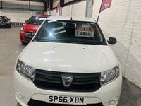 Used Dacia Sandero Ambiance 2016 White Hatchback