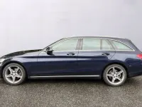 Used Mercedes C220 170 HP (125 kW) 2018 Blue Estate