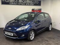 Used Ford Fiesta Zetec 82 HP (60 kW) 2012 Blue Hatchback