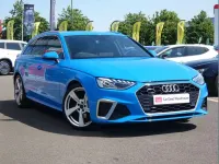 Used Audi A4 S-Line 134 HP (98 kW) 2020 Blue Estate