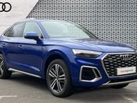 Used Audi Q5 S-Line 265 HP (194 kW) 2021 Blue SUV