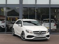 Used Mercedes A180 AMG line 109 HP (80 kW) 2017 White Hatchback