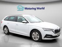 Used Skoda Octavia SE Technology 110 HP (80 kW) 2022 White Estate