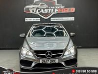Begagnad Mercedes E220 AMG line 177 HK (130 kW) 2017 Grå Sportkupé