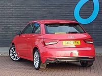 Used Audi A1 S-Line 116 HP (85 kW) 2017 Red Hatchback