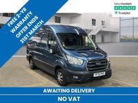 Used Ford Transit Trend 130 HP (95 kW) 2020 Blue Van