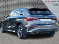 Used Audi A3 S-Line 147 HP (108 kW) 2021 Grey Sedan