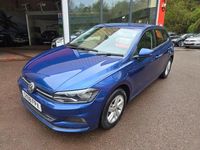 Begagnad VW Polo SE 75 HK (55 kW) 2018 Blå Halvkombi