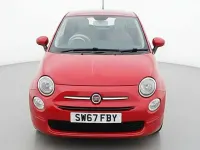 Used Fiat 500 Pop Star 69 HP (50 kW) 2018 Red Hatchback