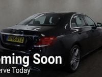 Used Mercedes E220 AMG line 2016 Black Sedan