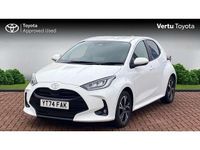 Used Toyota Yaris Hybrid Design 116 HP (85 kW) 2024 White Hatchback
