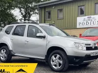 Used Dacia Duster Lauréate 110 HP (80 kW) 2013 Silver SUV