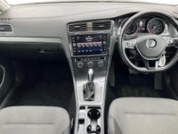 Used VW Golf VII SE 125 HP (91 kW) 2017 Silver Hatchback