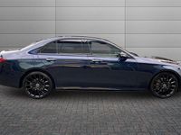 Used Mercedes E200 AMG line 200 HP (147 kW) 2023 Nautic blue Sedan